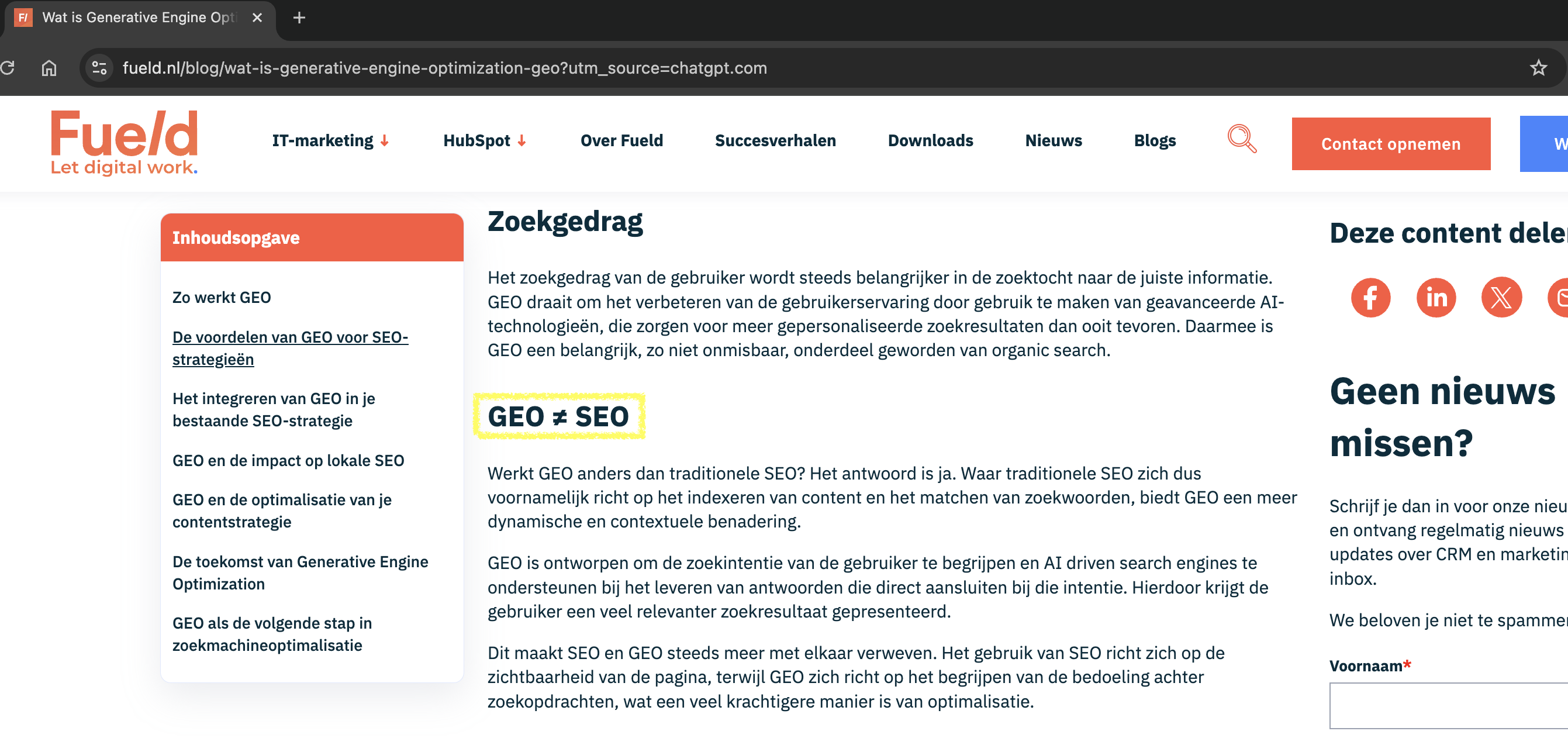 geo en seo verschillen